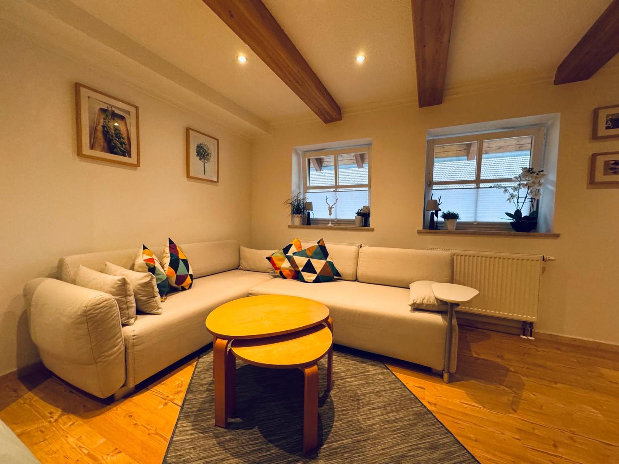 Ferienwohnung Vierseithof Eging Bagian luar foto
